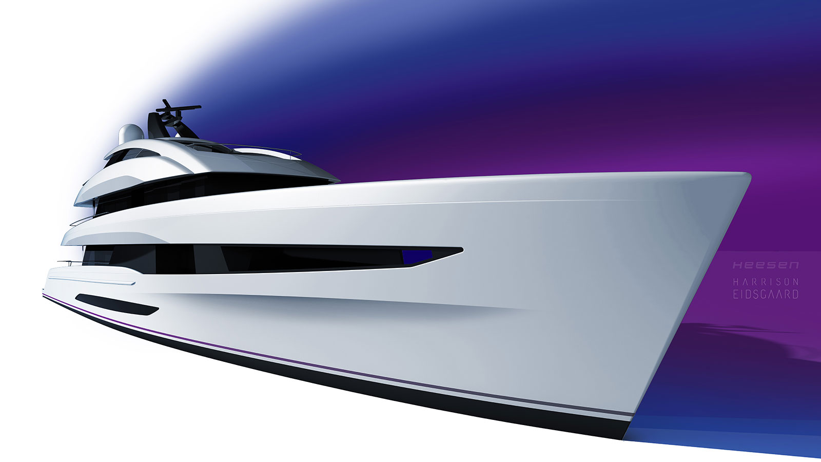 Heesen reveals exterior designer for new 50-metre FDHF Steel Series - Heesen Yachts